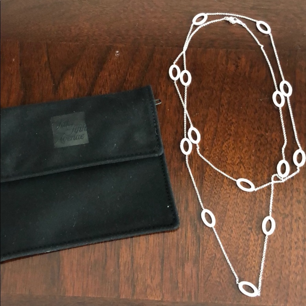 Gorgeous Silver and CZ Necklace